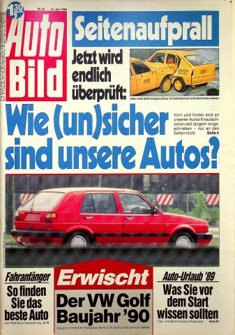 Deckblatt Auto Bild (24/1989)